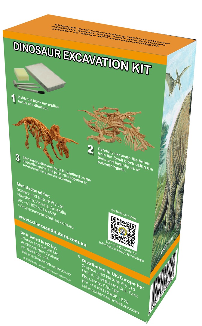 Triceratops Excavation kit image 1